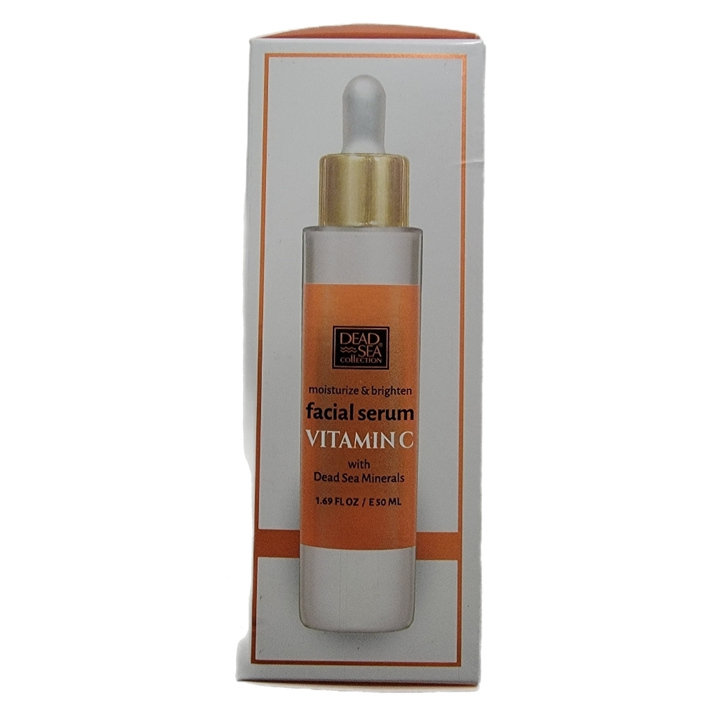 Dead Sea Collection Facial Serum Vitamin C Moisturize & Brighten 1.69 fl oz. - Picture 2 of 6